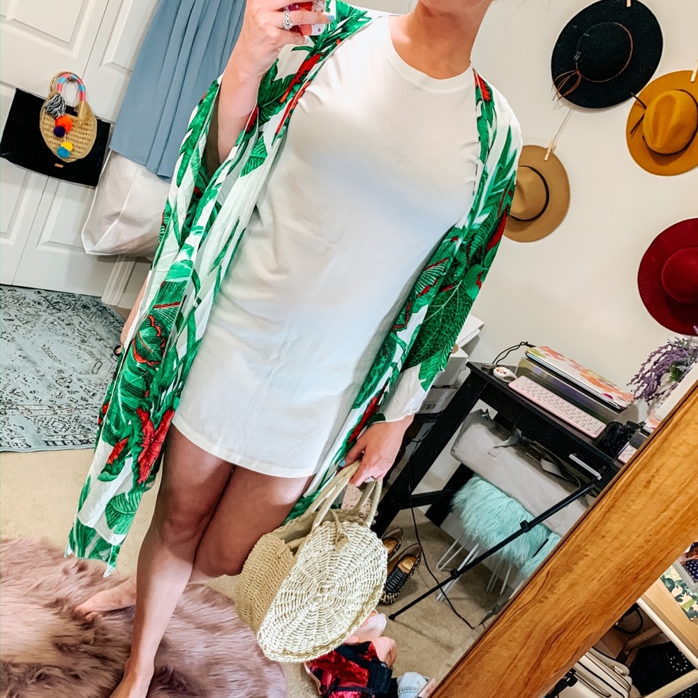 White T-Shirt Dress